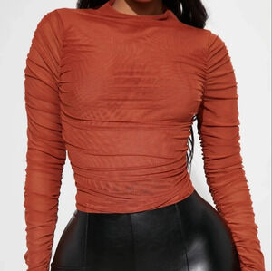 Fashion Nova mesh top